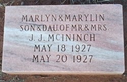 Marlyn and Marylin McIninch